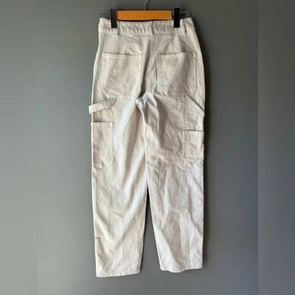 Wilfred free size 00 Brennan Pant High-waisted utility pants, Birtch tan cargo - Picture 4 of 7